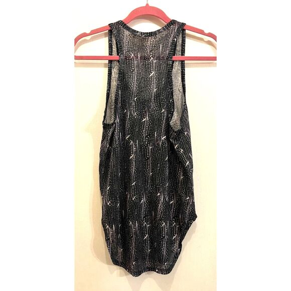 Isabel Marant x H&M tank top abstract scoop neck sleeveless Women's Size 4 - Picture 6 of 9